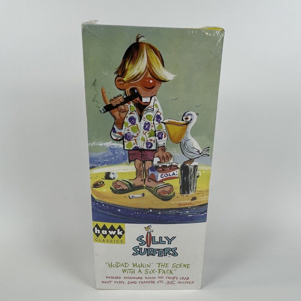 Hawk Classics Silly Surfers Hodad Makin the Scene Plastic Model Kit New 2006 New